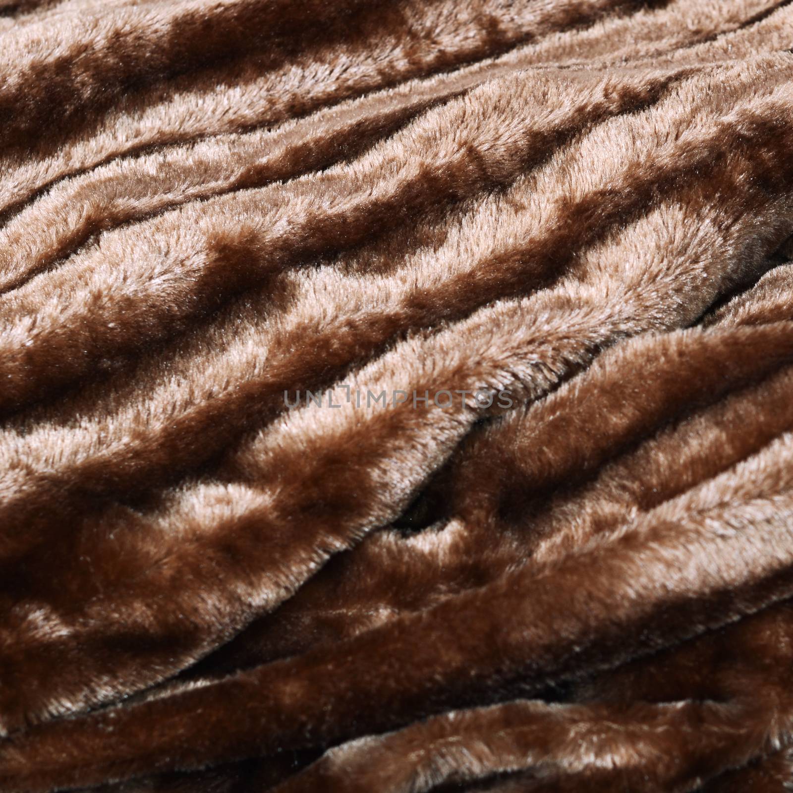 Brown fur as a background close up