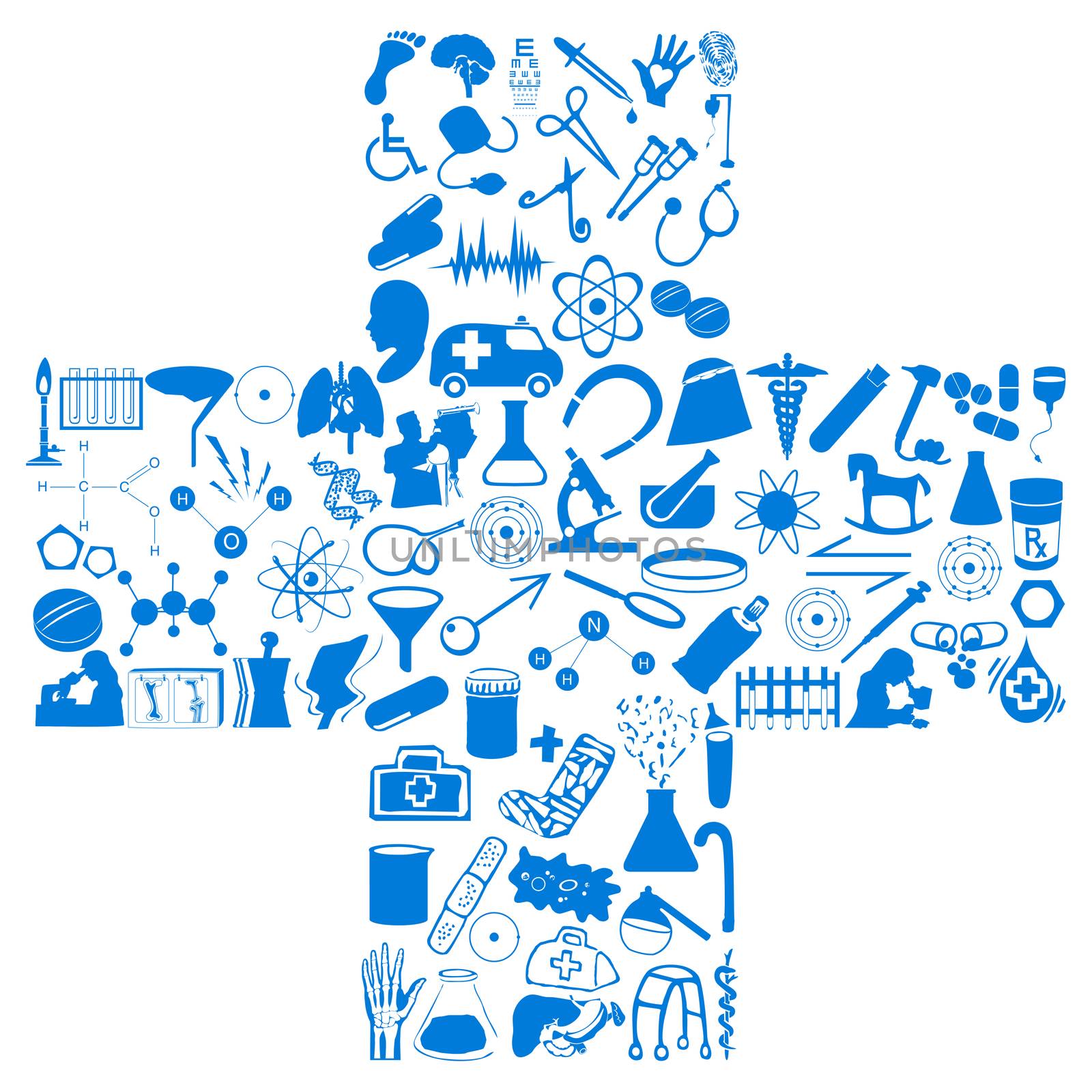Icons related to Healthcare and Medical industries
