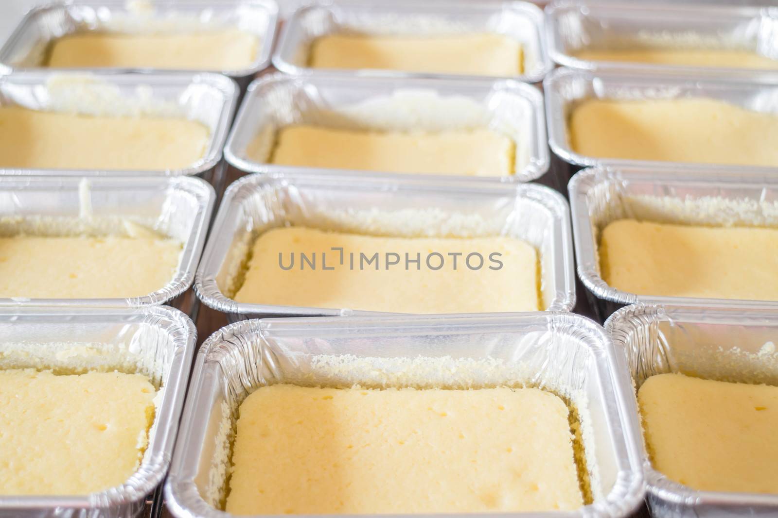 Fresh bake cheese base cake, stock photo