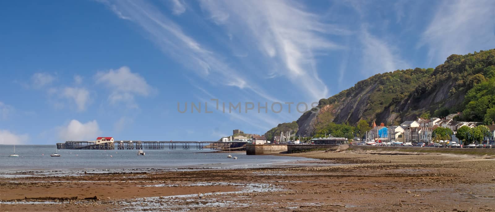 Mumbles 19th century Victorian pier is 225 metres long and when built, was the way for holiday makers to arive in style by ships from Swansea.  