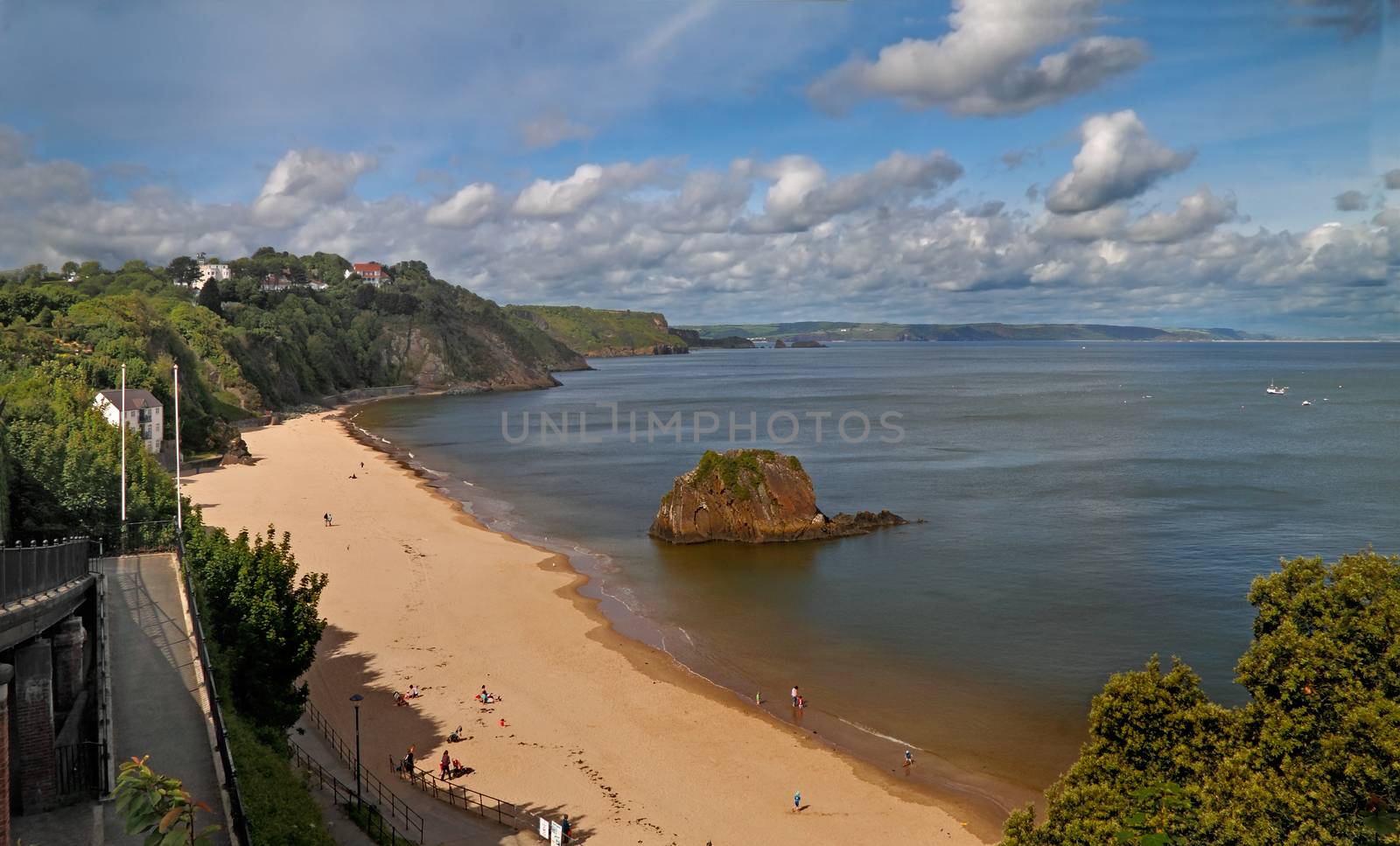 Tenby is the premier resort in Pembrokeshire, with three superb beaches.