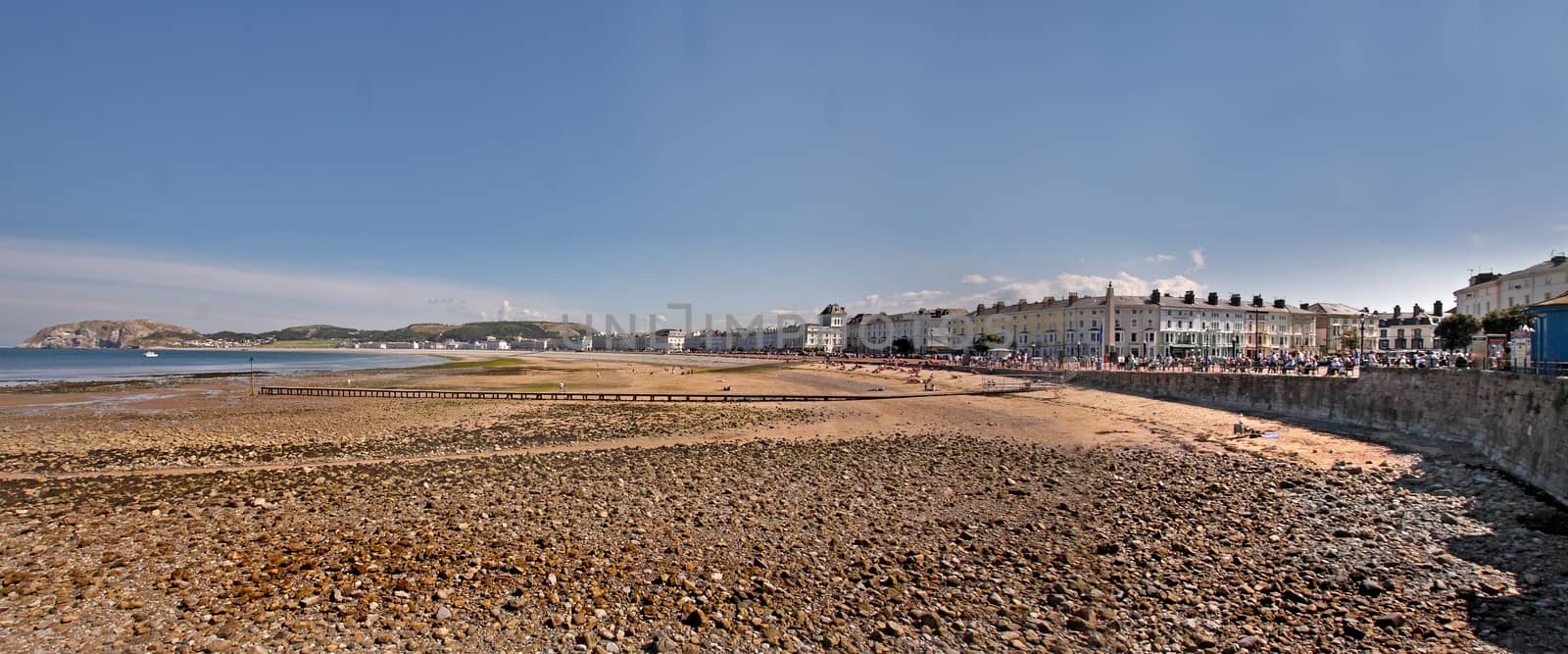 Llandudno is a seaside town on the North Wales coast.