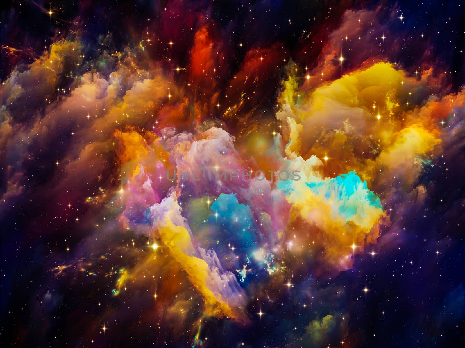 Vibrant Nebula by agsandrew