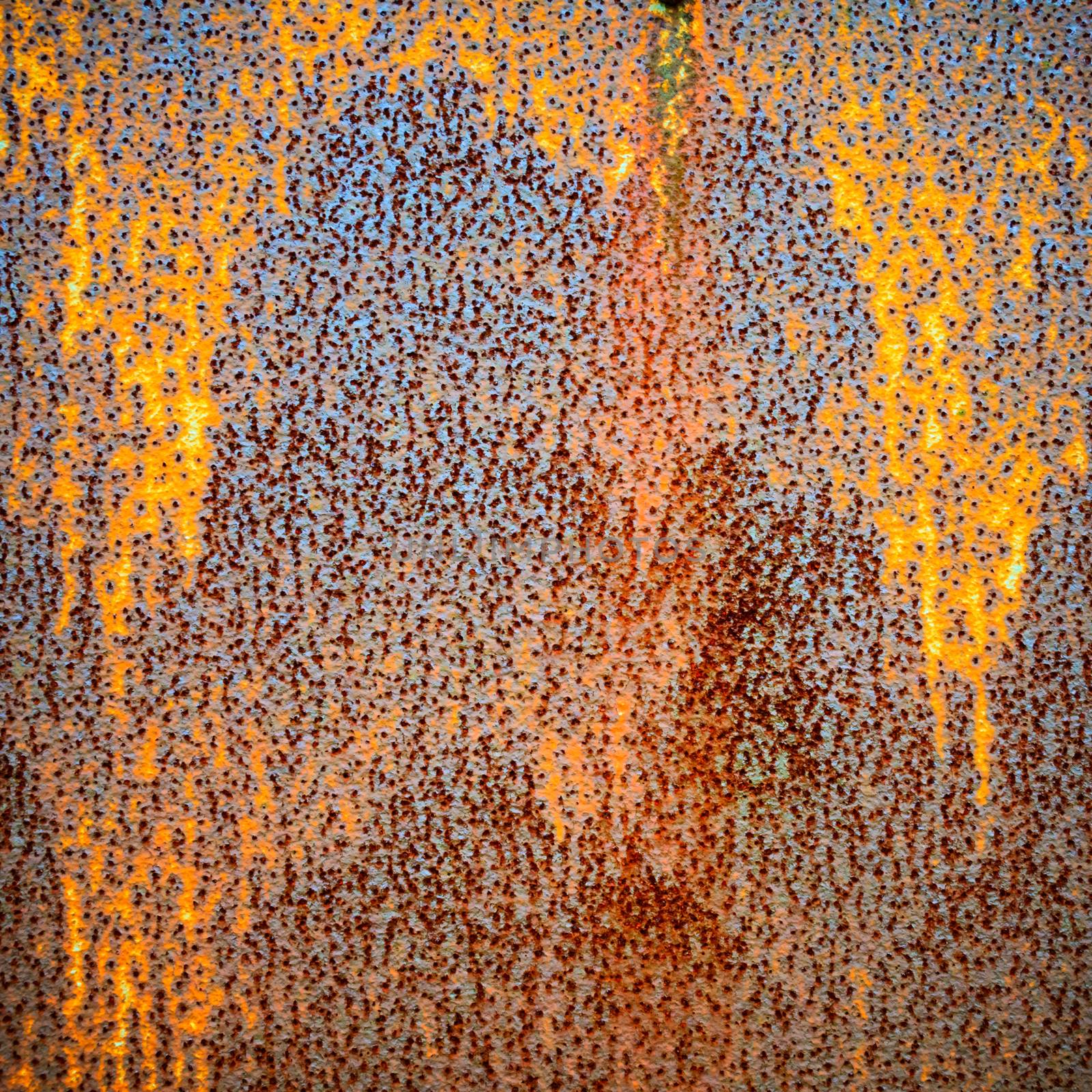 Rusty steel sheet texture or background