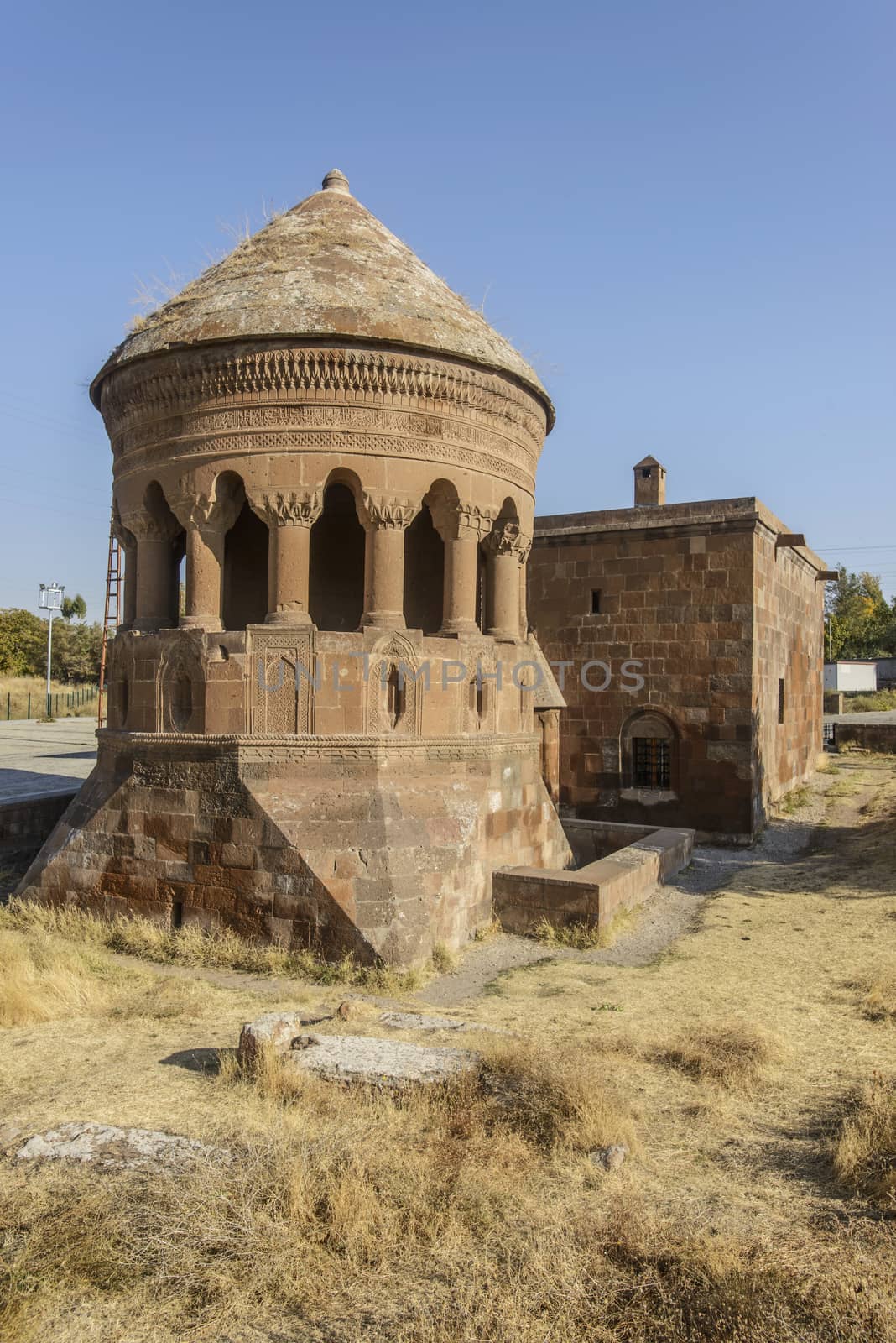 seljuk turk cemetery in ahlat, bitlis