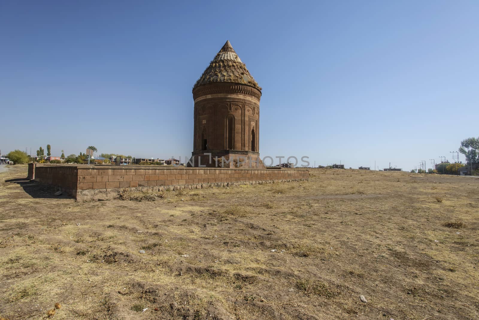 seljuk turk cemetery in ahlat, bitlis