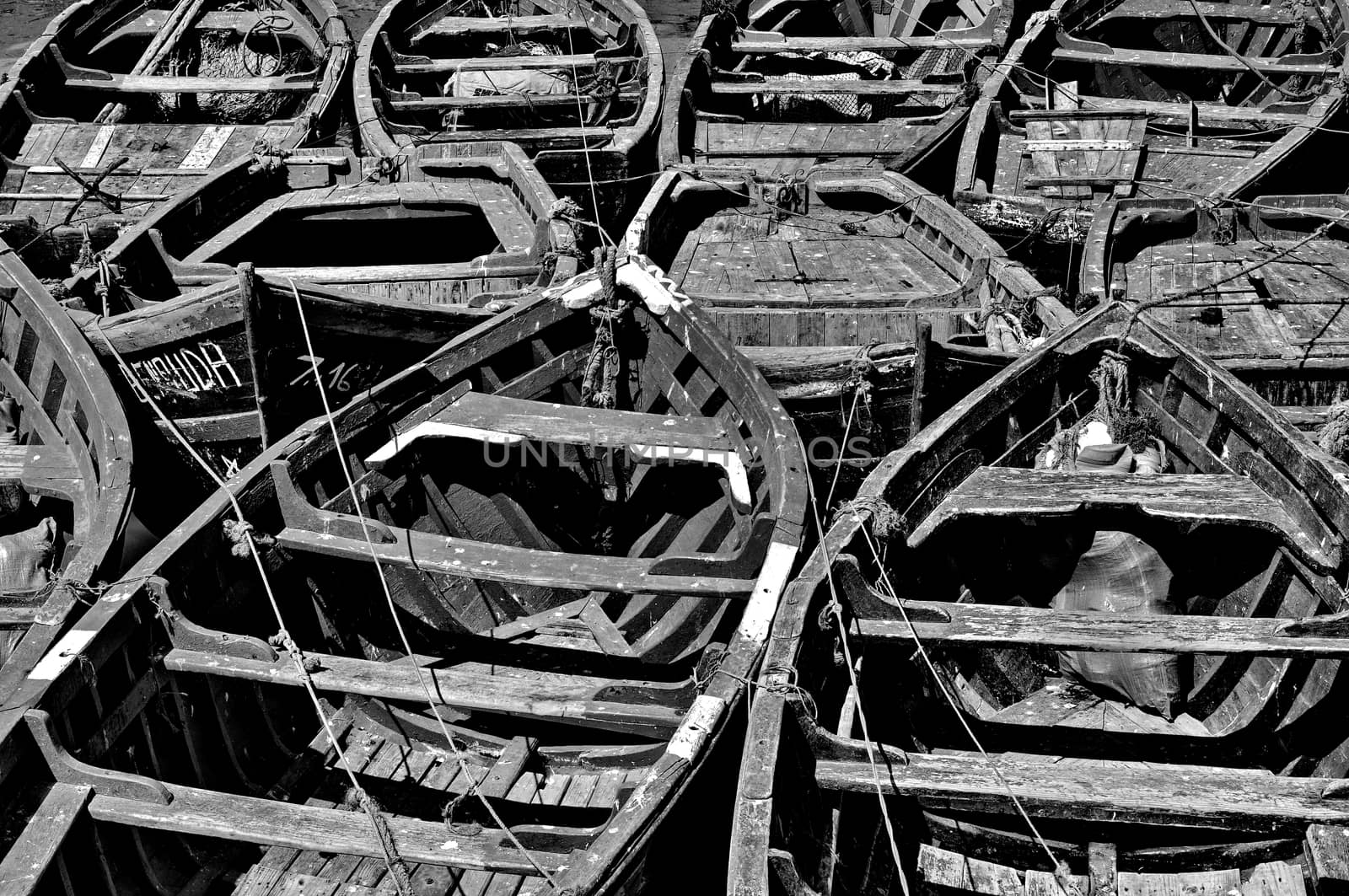 Fishing boats of Essaouira, Morocco