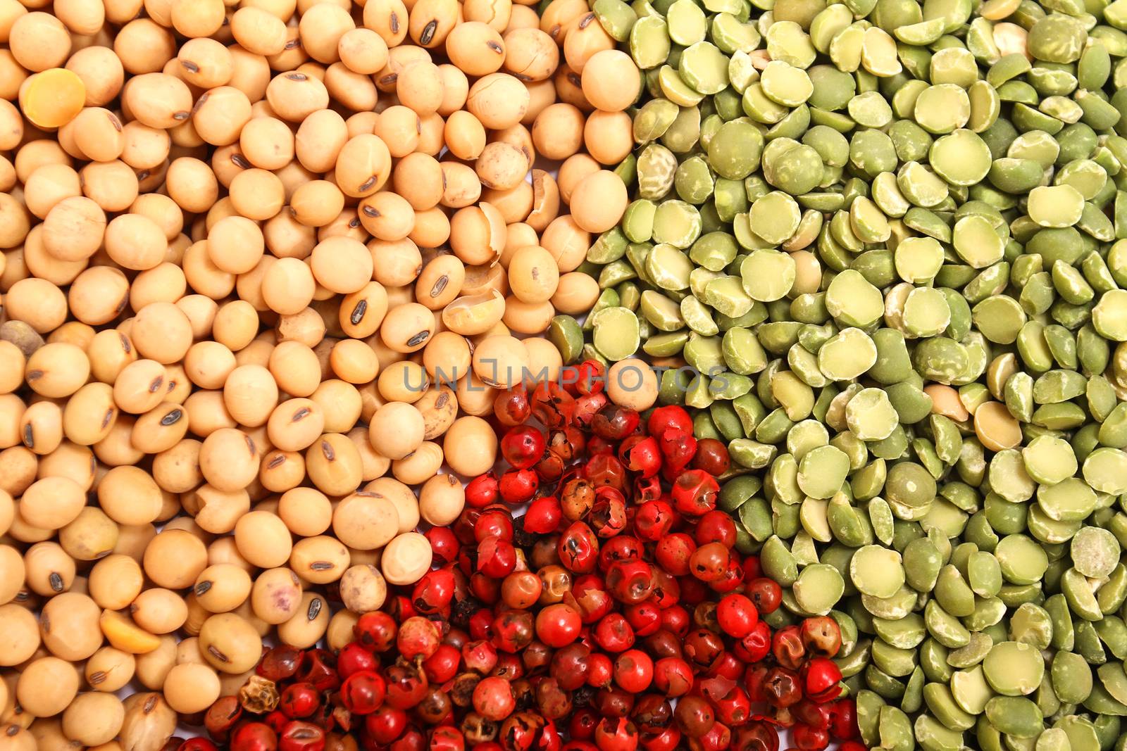 Variety of spices.