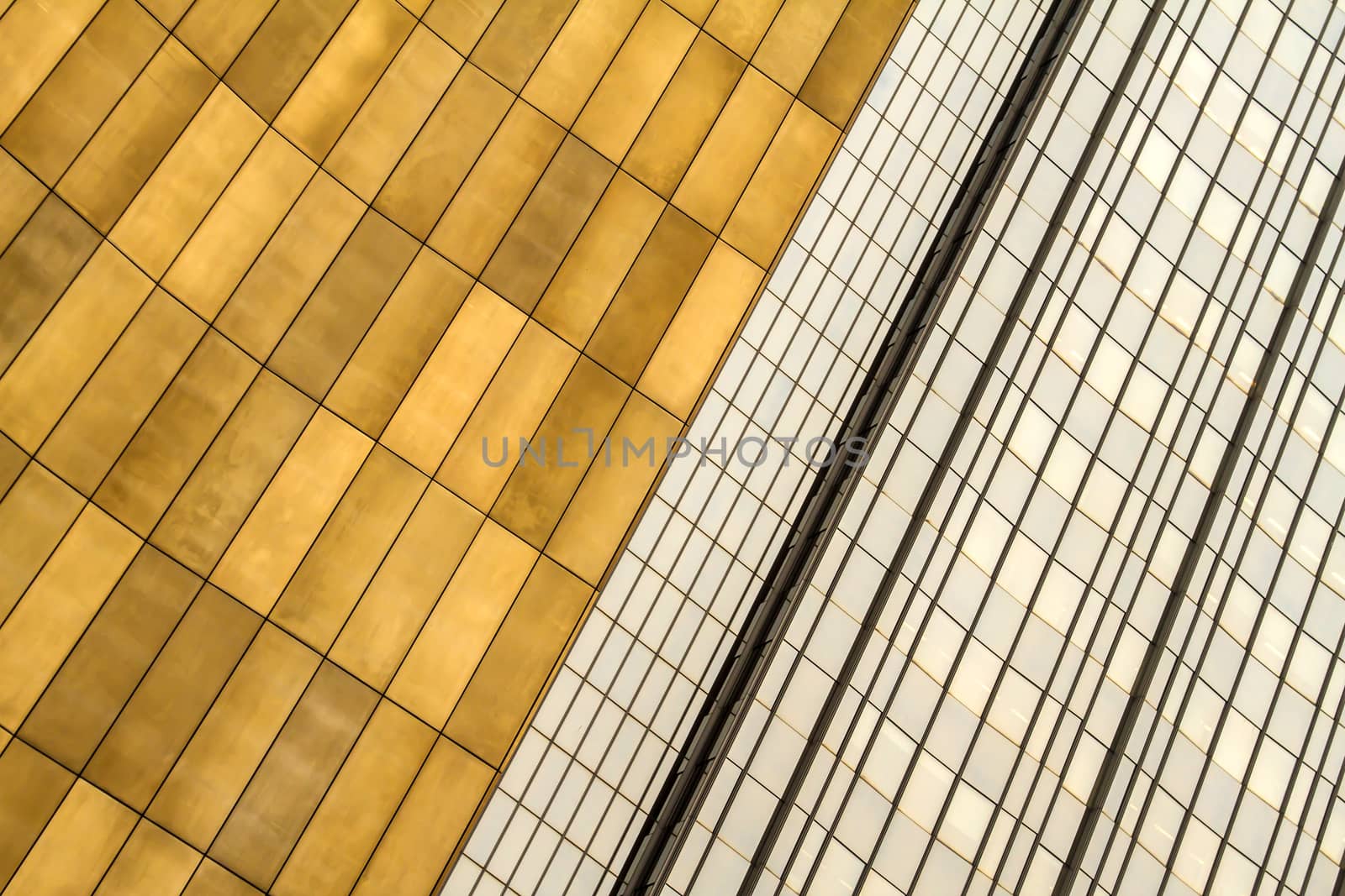 Office building background in Berlin, capital city of Germany 
