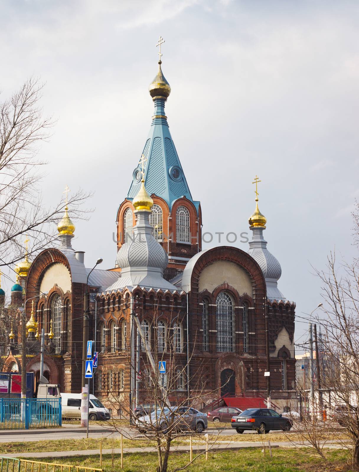 Temple in honour of the Vladimir icon of the most Holy Theotokos. Nizhny Novgorod. Russia