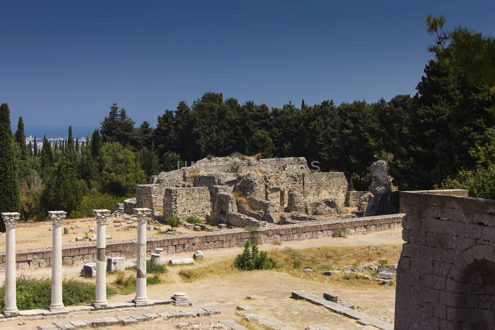 Ruins of the Ancient Asclepeion, Kos, Greece by huntz