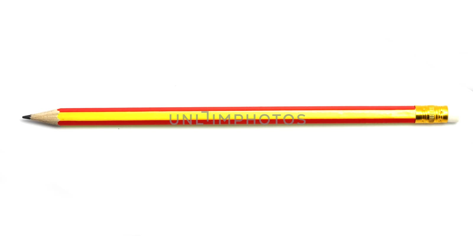 Pencil isolated on white background