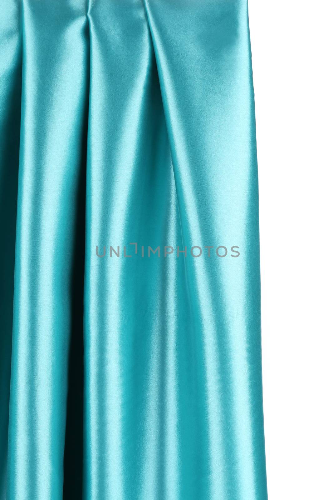 Creases in blue fabric. by indigolotos