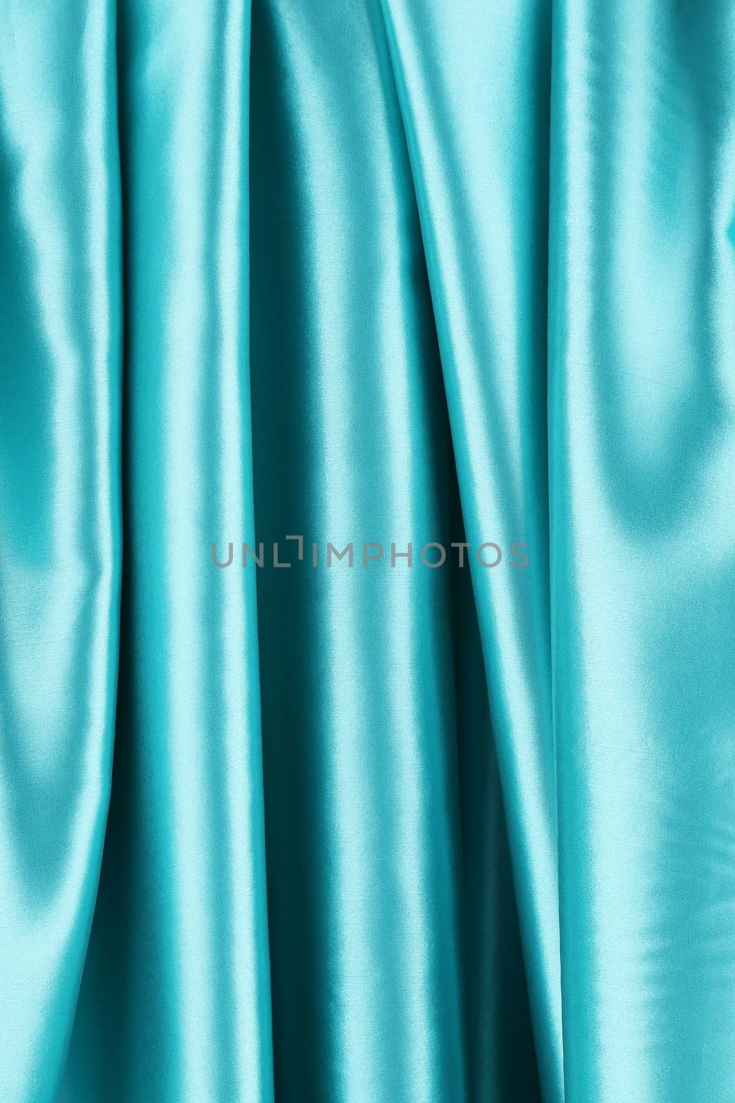 Creases in blue fabric. by indigolotos