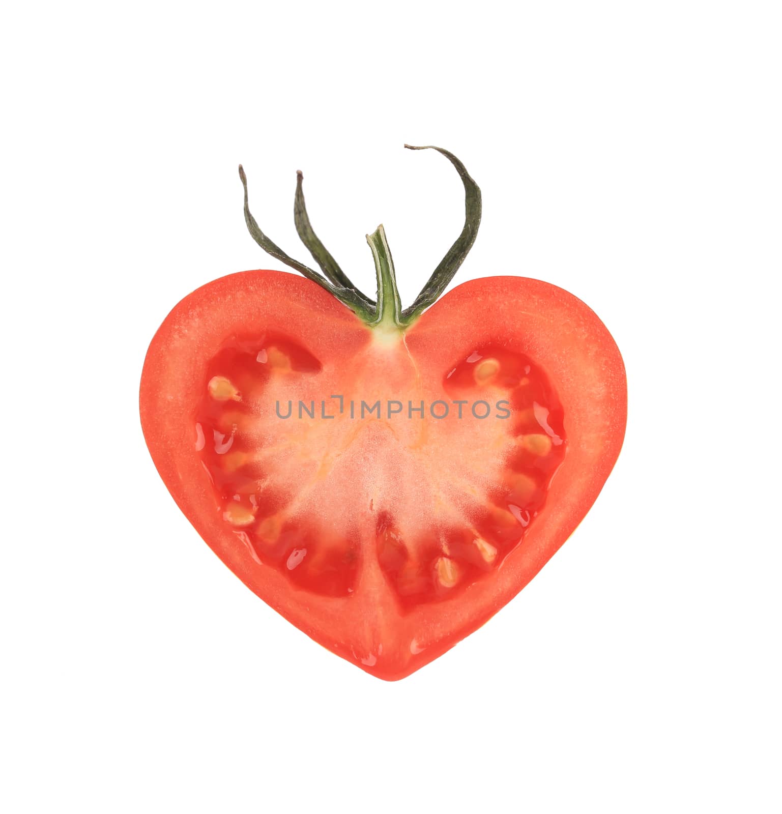 Heart-shaped tomato. by indigolotos