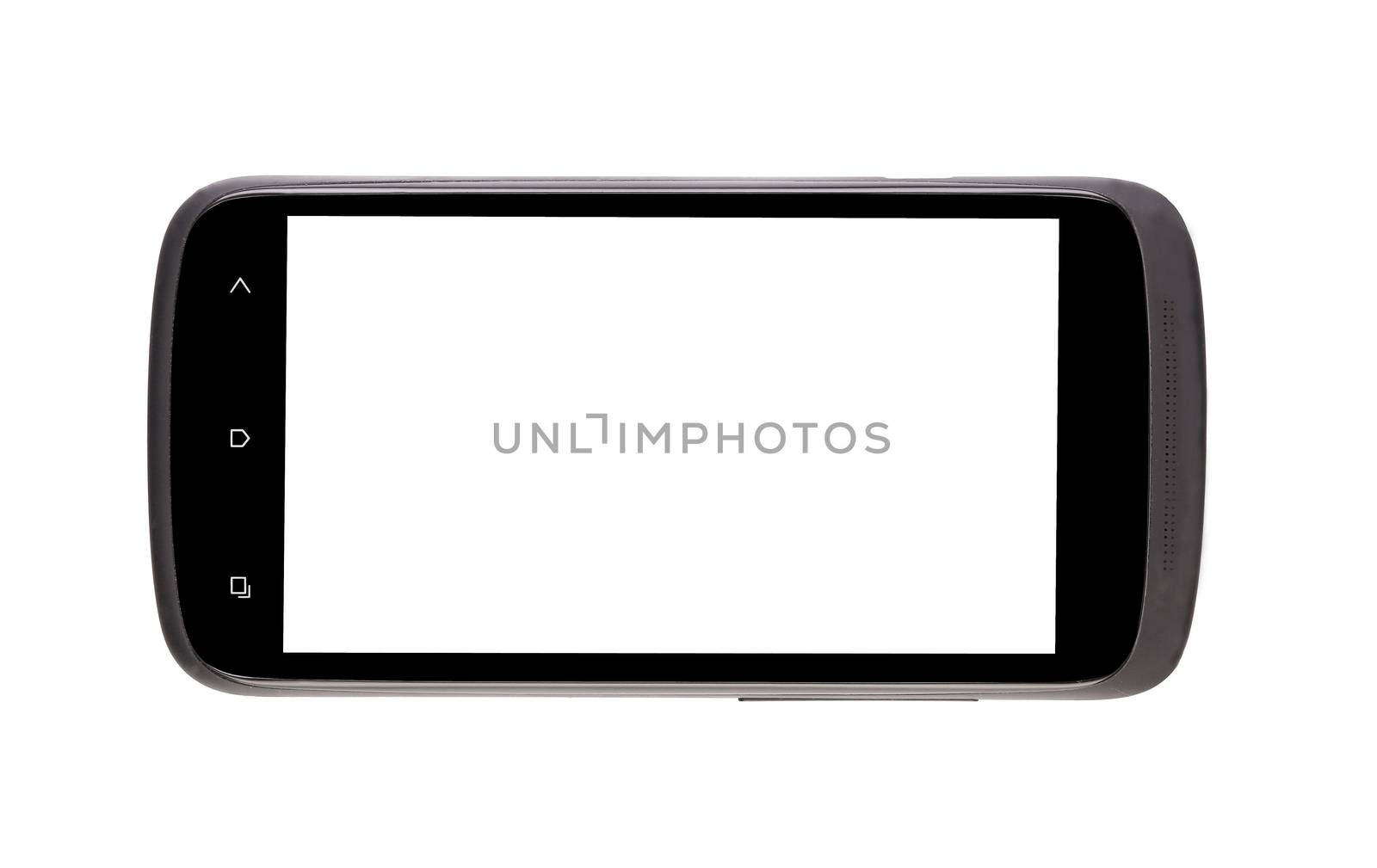 Cell phone with clipping path. by indigolotos