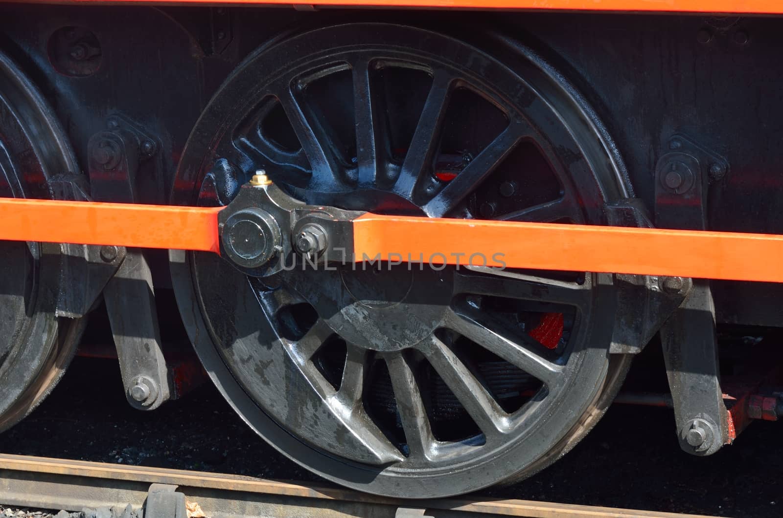 Steam train Wheel