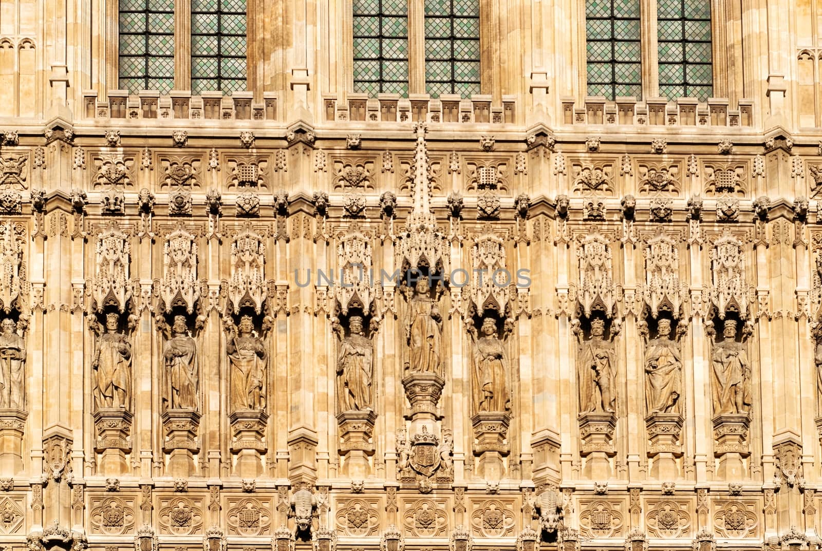 The Houses of Parliament. London. UK, detail by mitakag