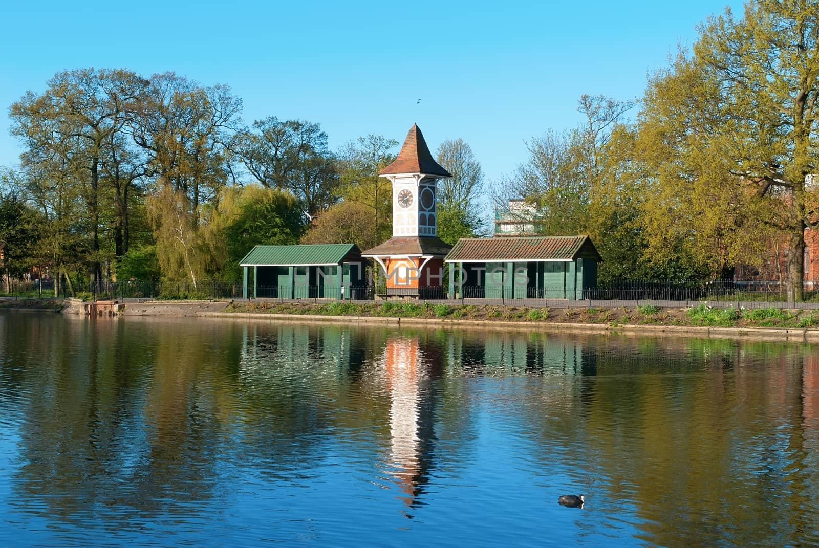 London Valentines park, old clock by mitakag