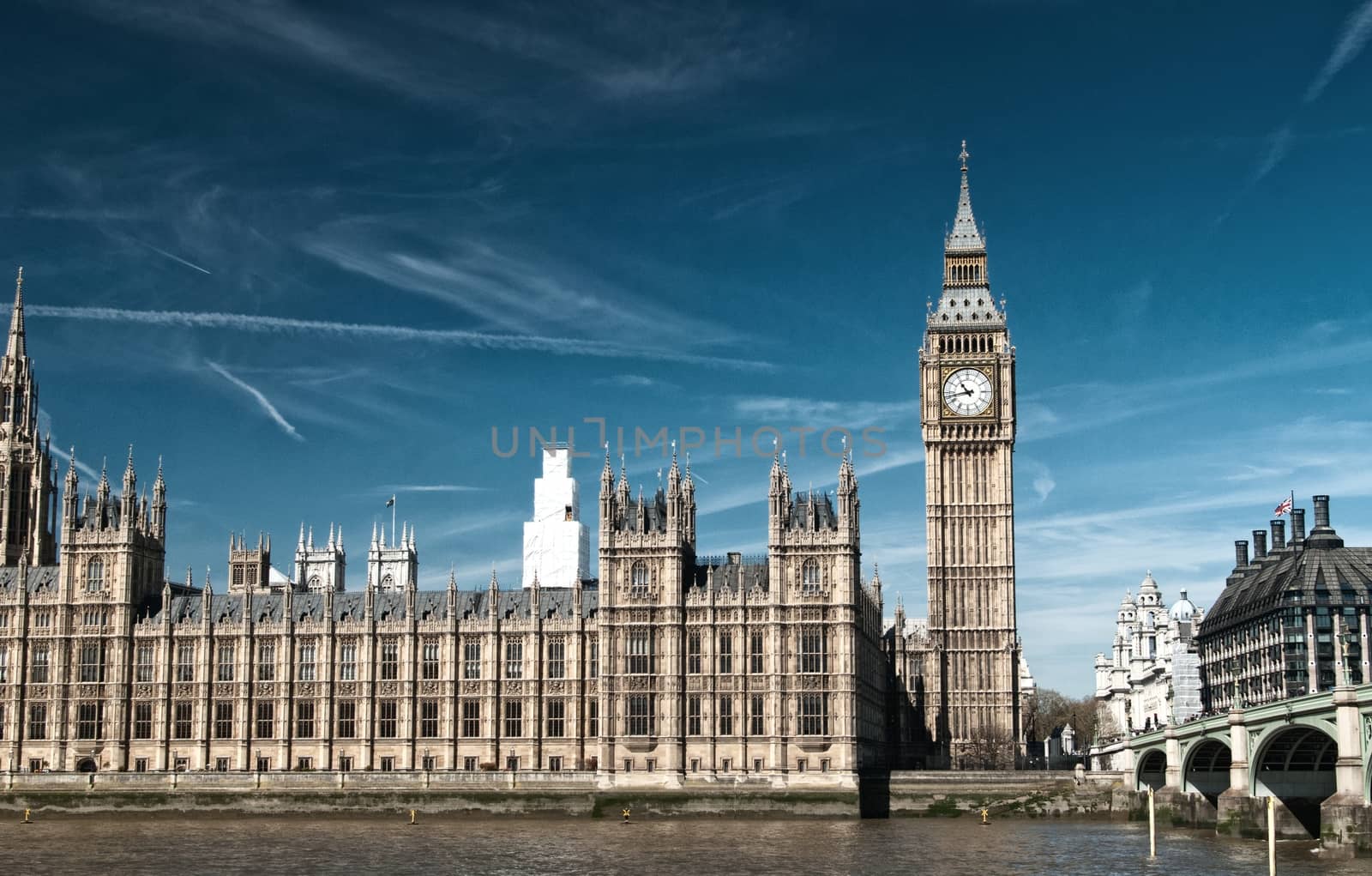 Big Ben and Houses of Parliament, London. by mitakag