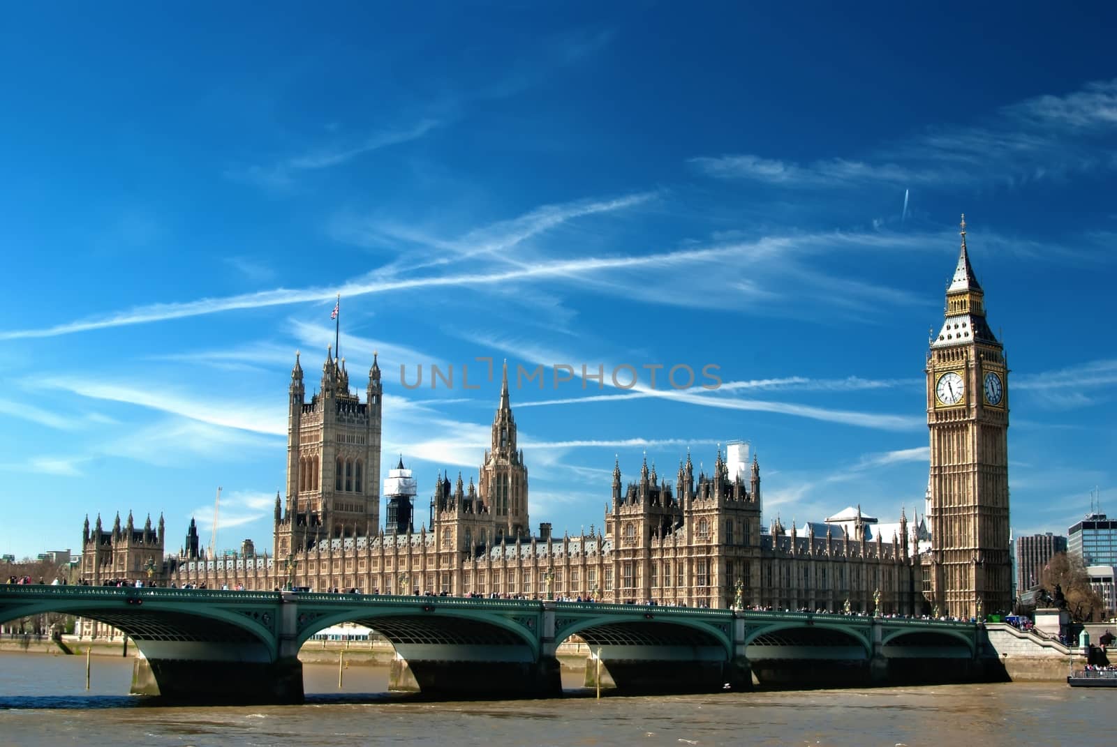 Big Ben and Houses of Parliament, London. by mitakag