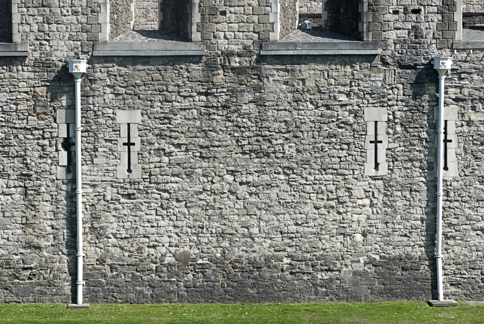 London tower, detail