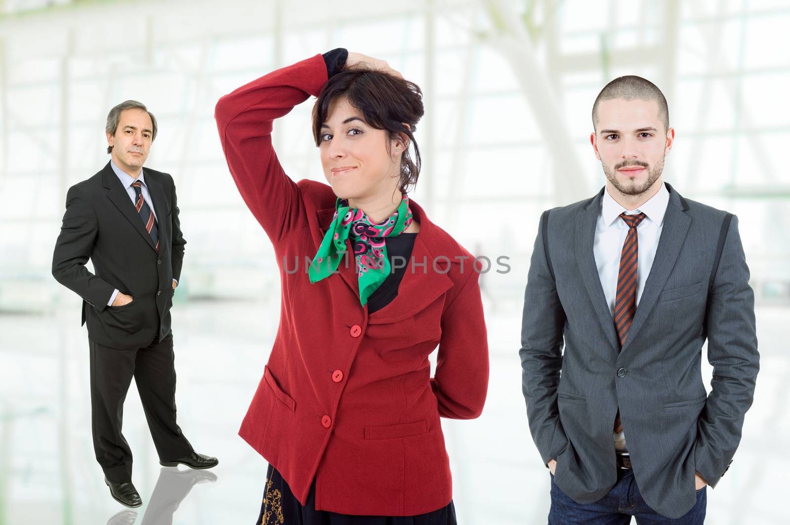 young business team at the office