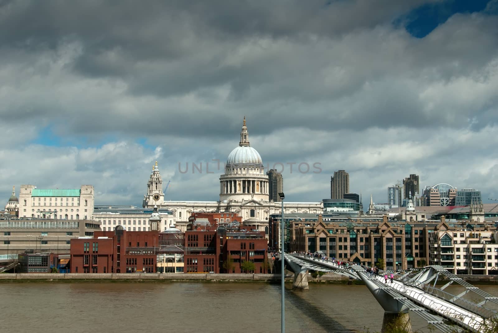 St. Paul's Cathedral and Millenium bridge