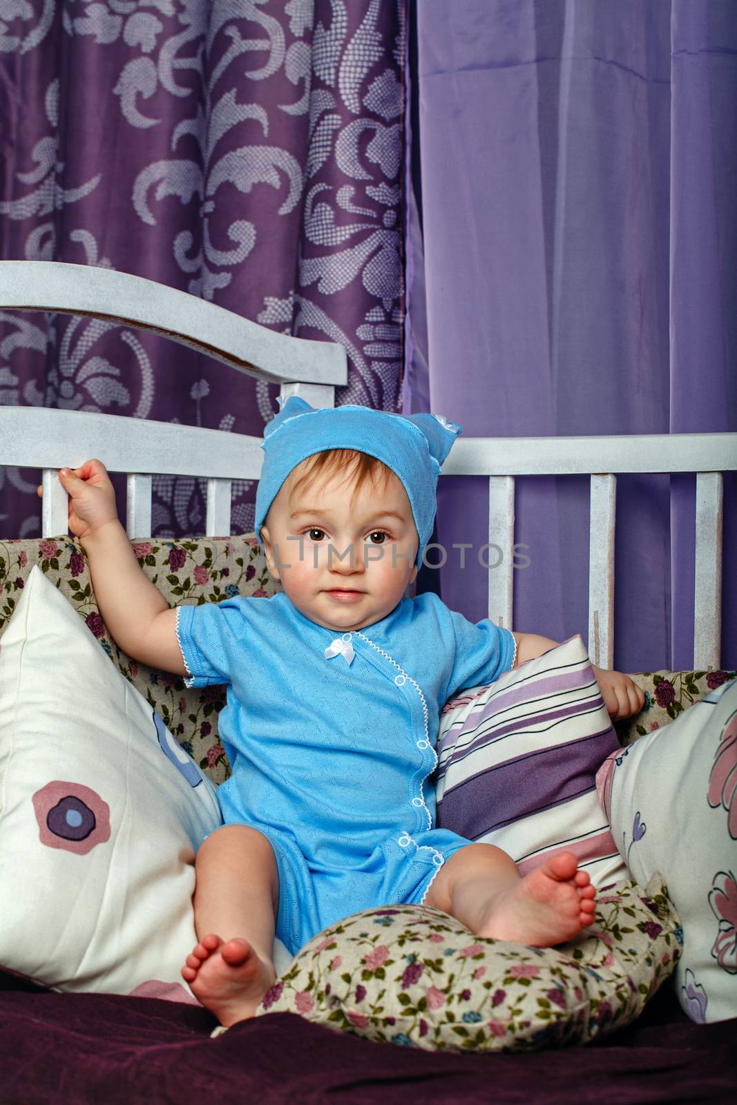 Little boy in nursery by Vagengeym