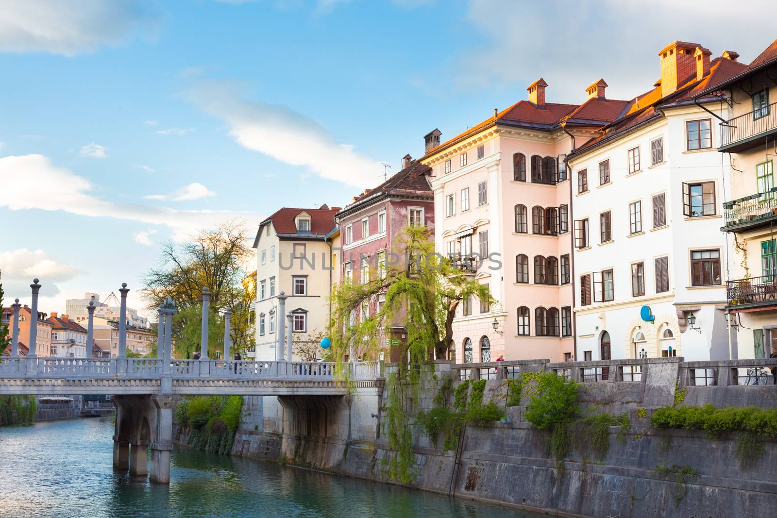 Medieval Ljubljana, capital of Slovenia, Europe. by kasto