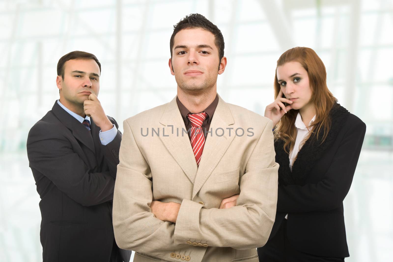 young business team at the office