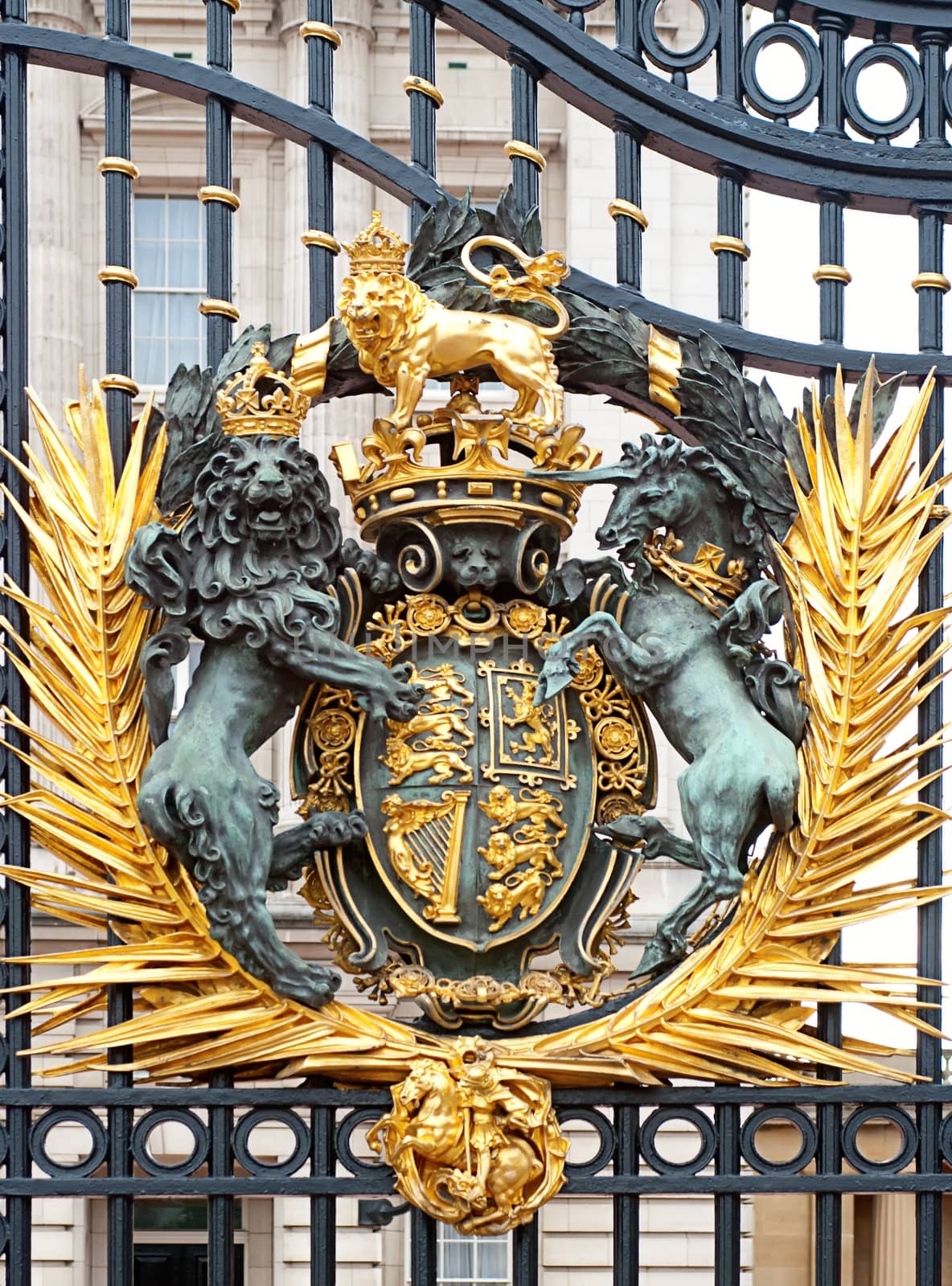 Buckingham palace symbol