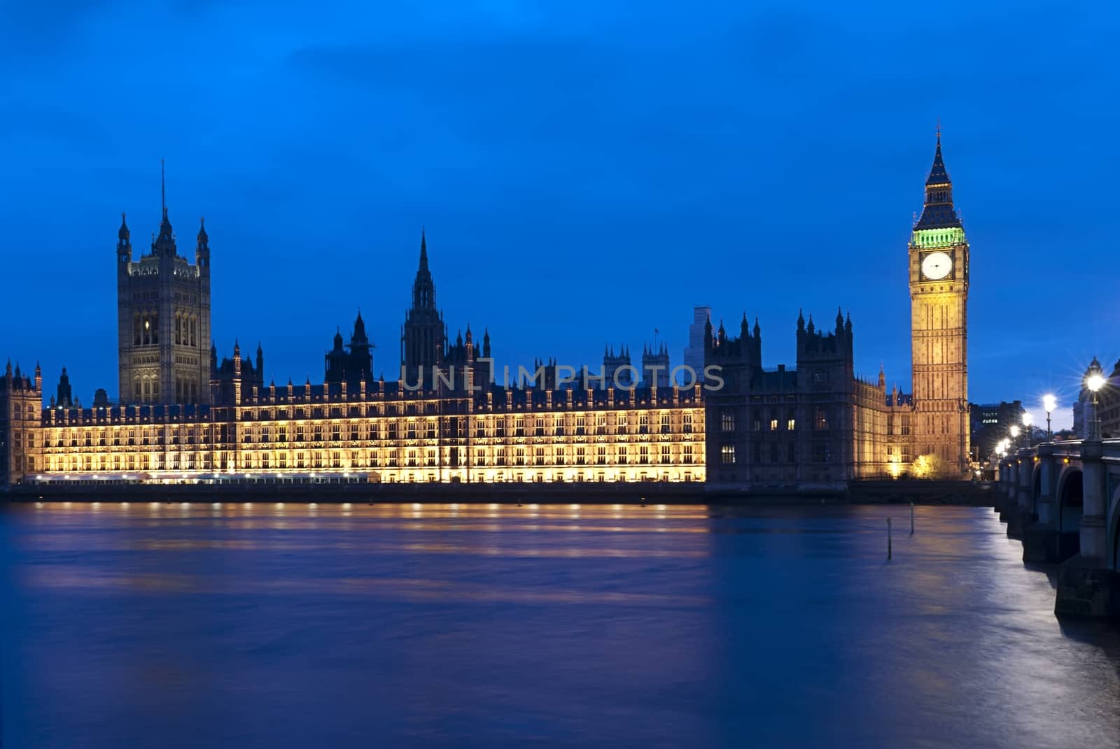 Big Ben, one of the most prominent symbols of both London and England