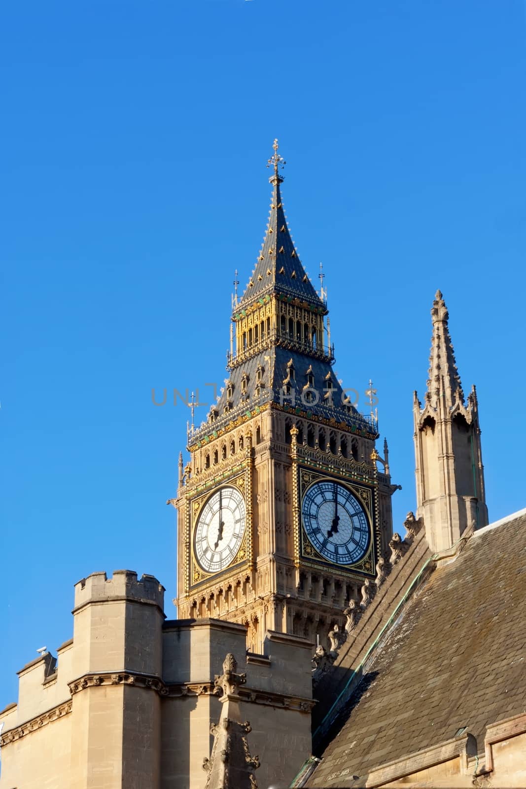 Big Ben, detail