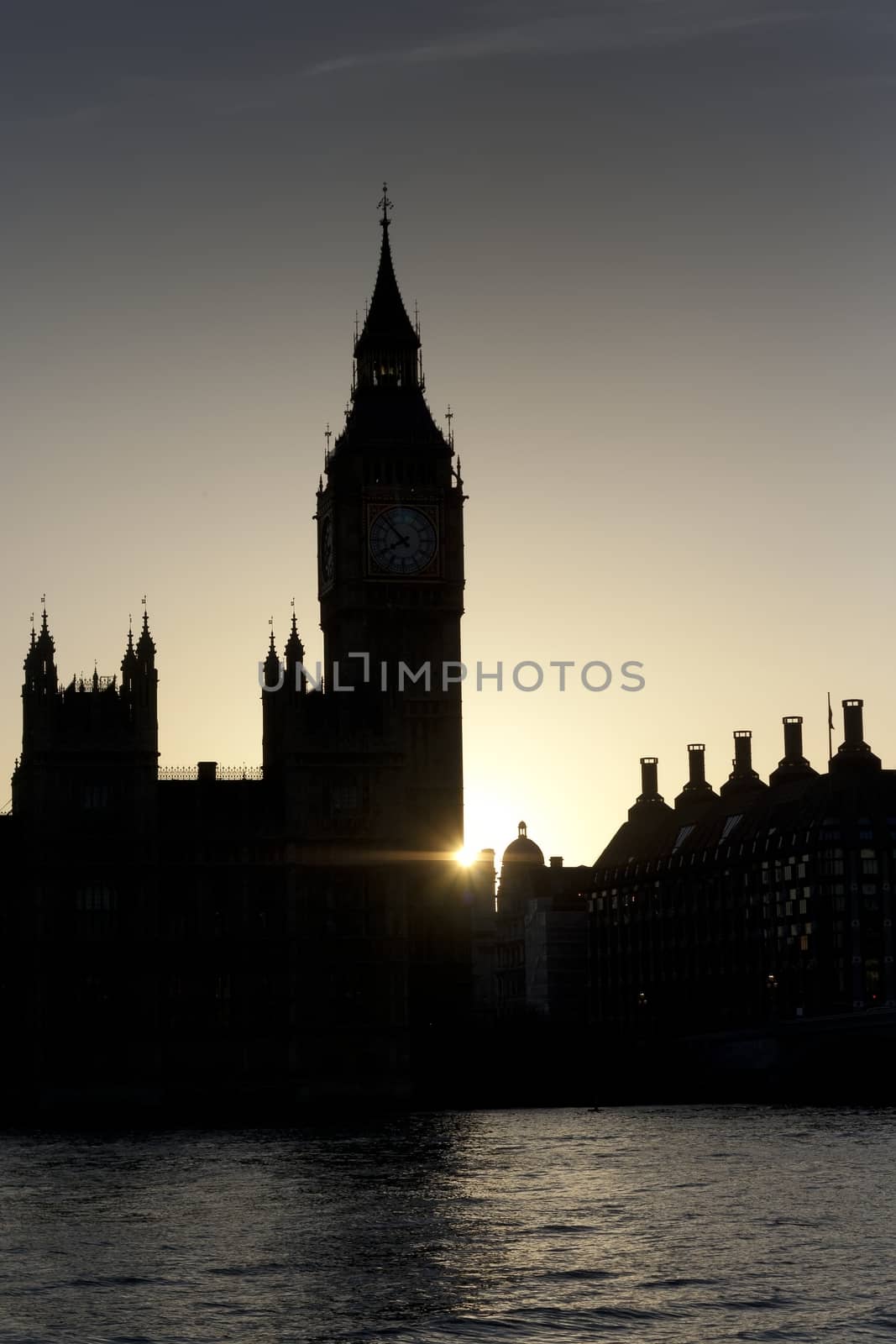 Sunset over Big Ben