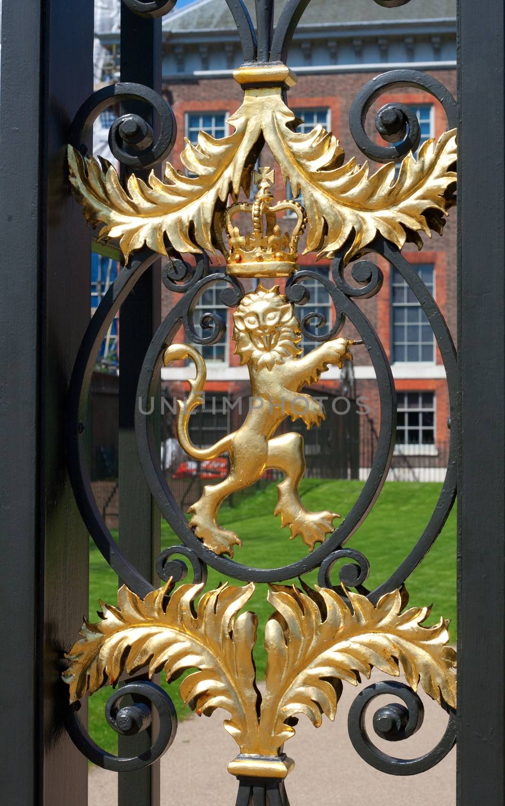 Lion from door of Kensington Palace