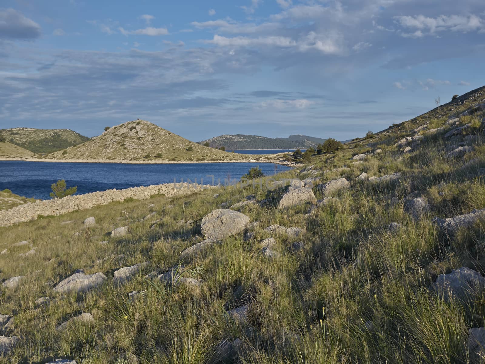 Morning light on the island of Katina, Kornat