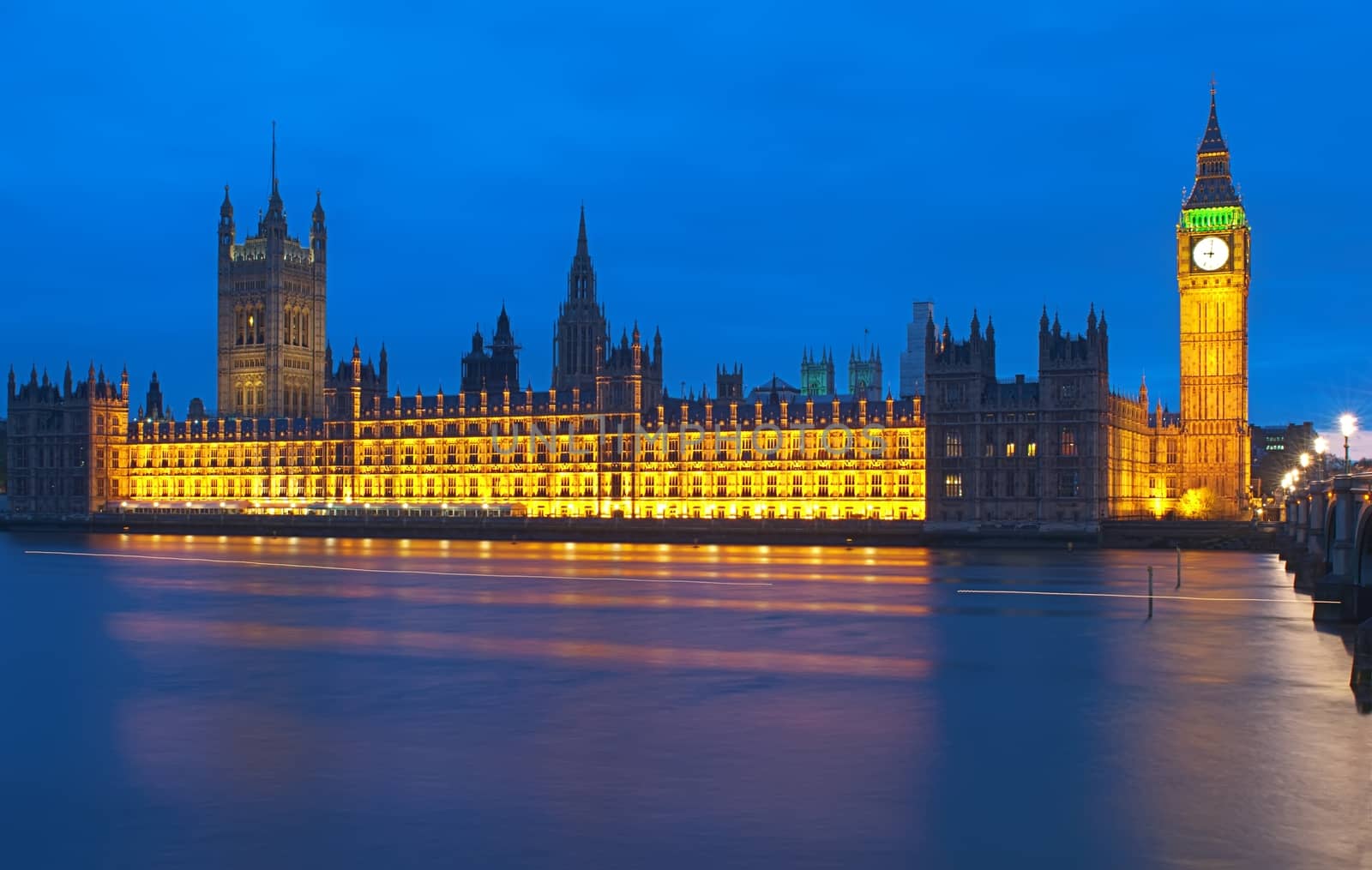 Big Ben at night