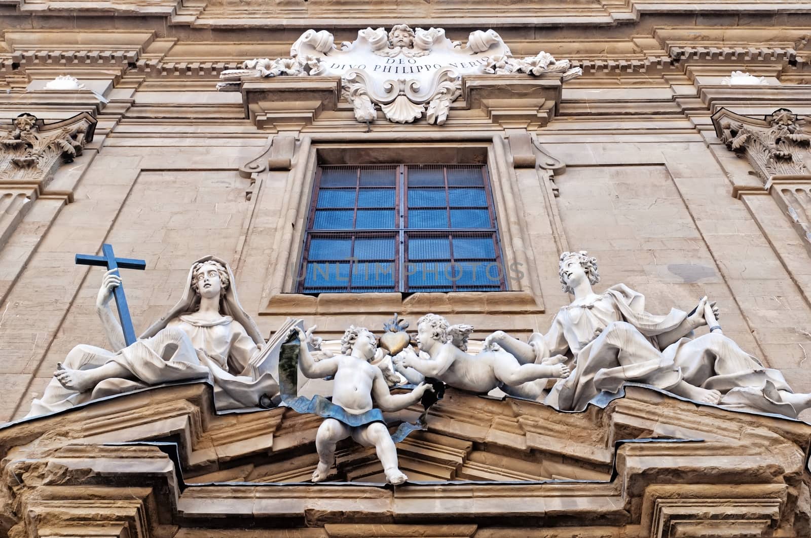 Marble sculptures in Italy