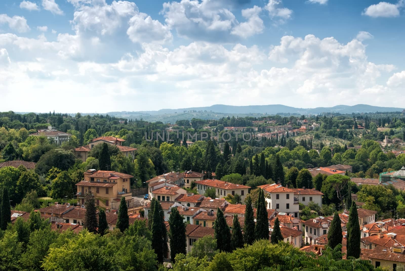 Beautiful panorama from Florence
