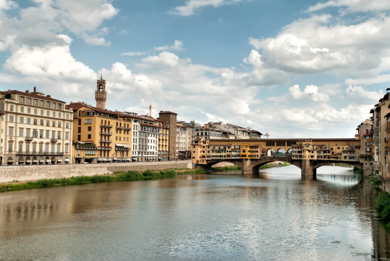Bridge Vecchio in Florence Italy