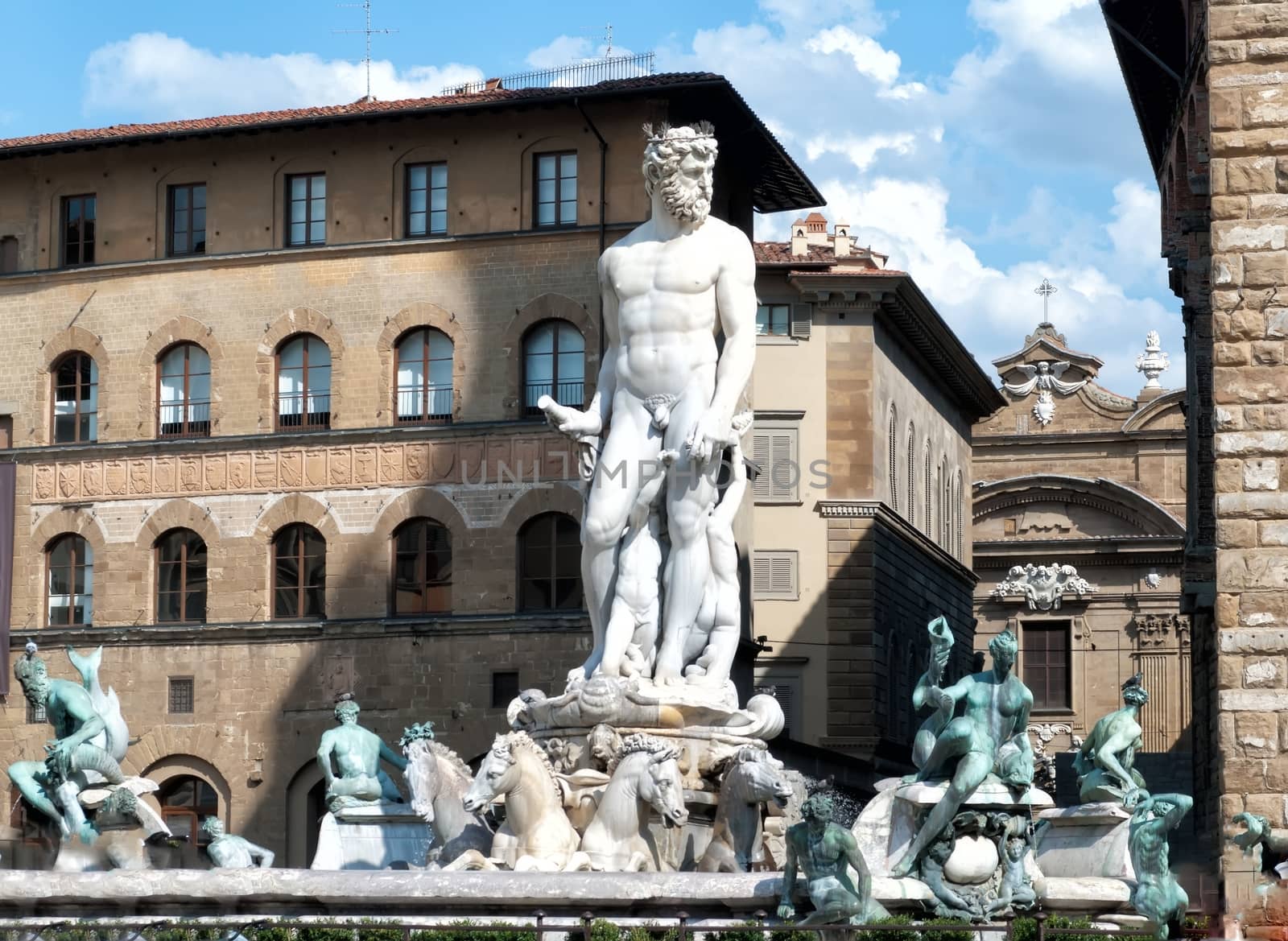 Statue of Neptun in Florence by mitakag