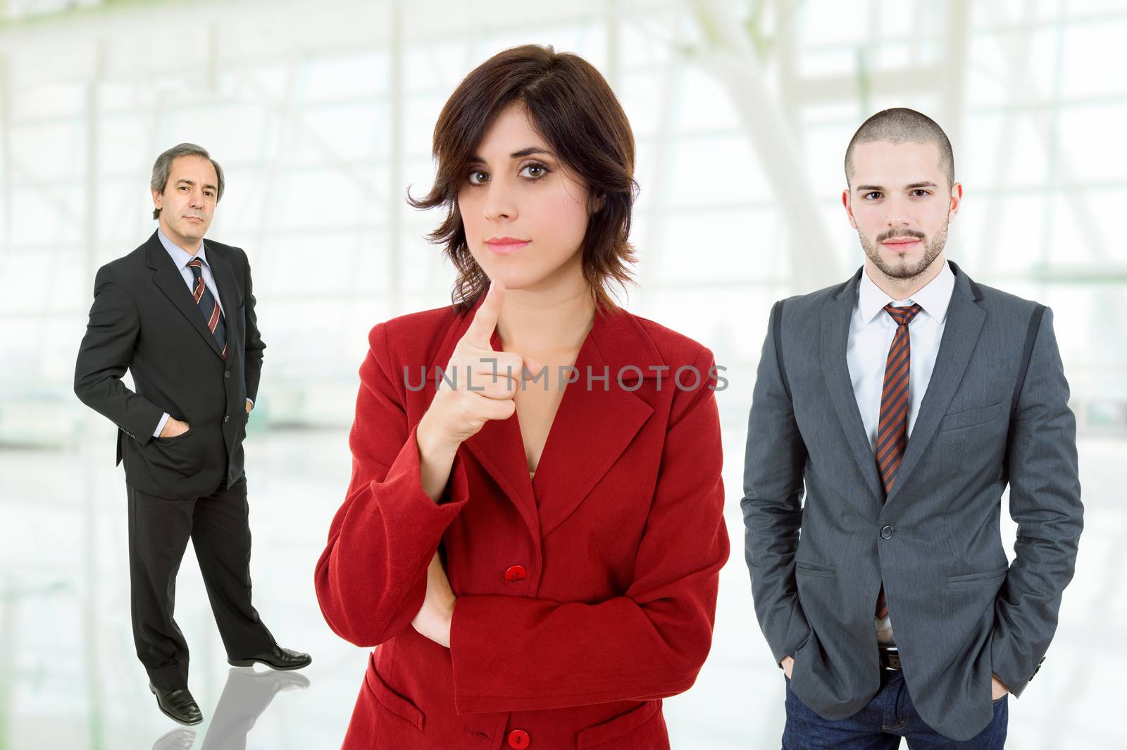 young business team at the office