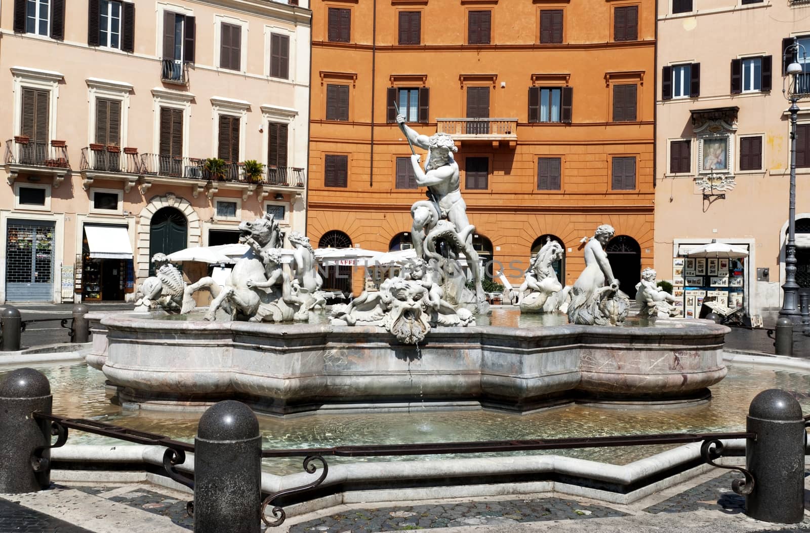 Fountain on Square Navona, Rome, Italy