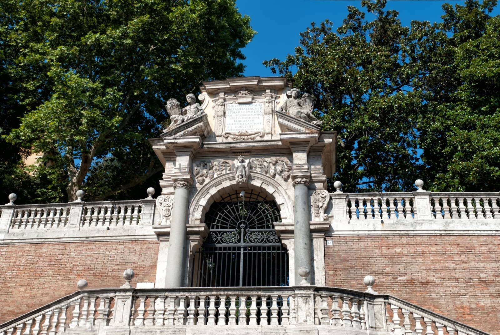 Retro Architectural Detail from Italy