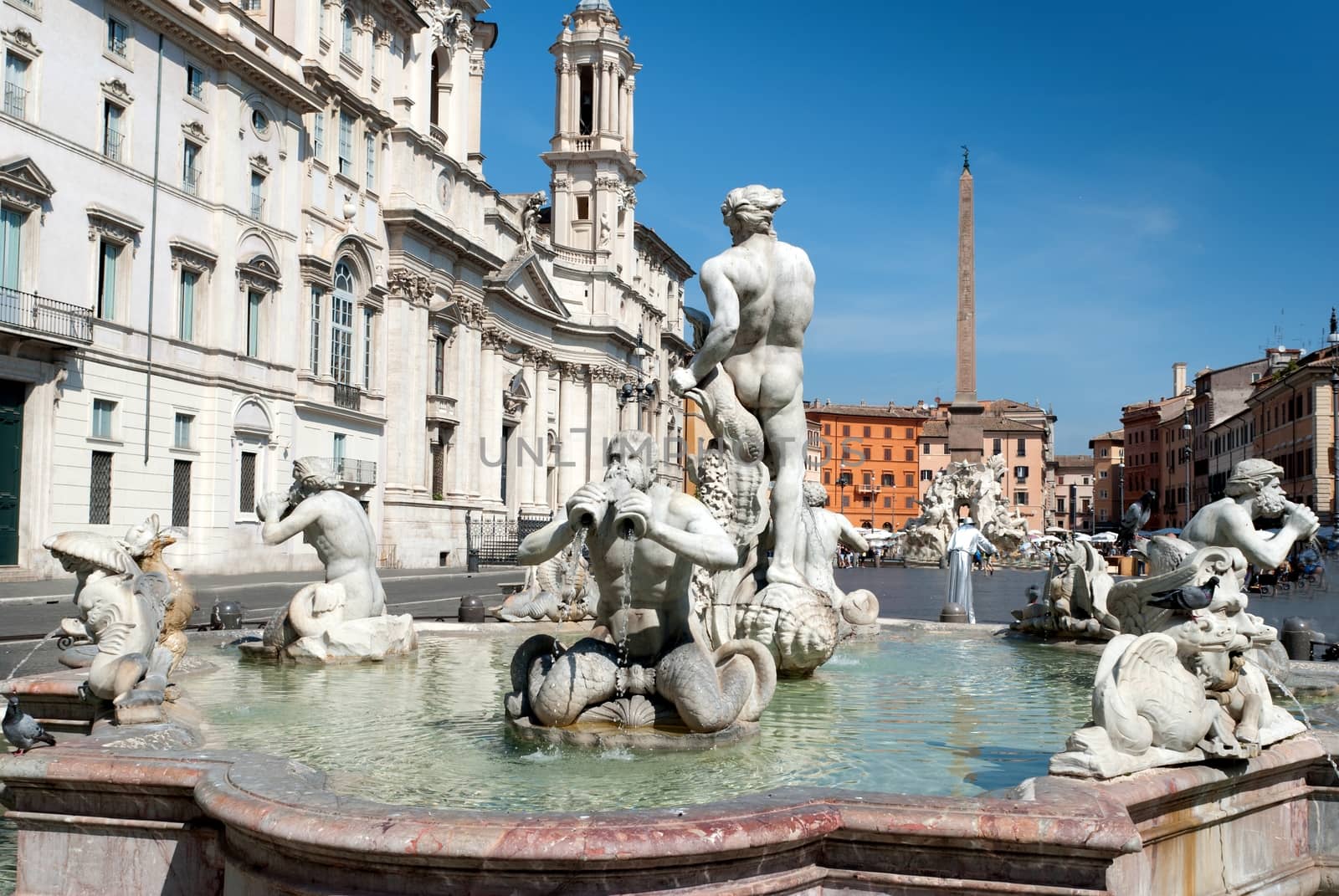 Fountain on Piazza Navona, Rome