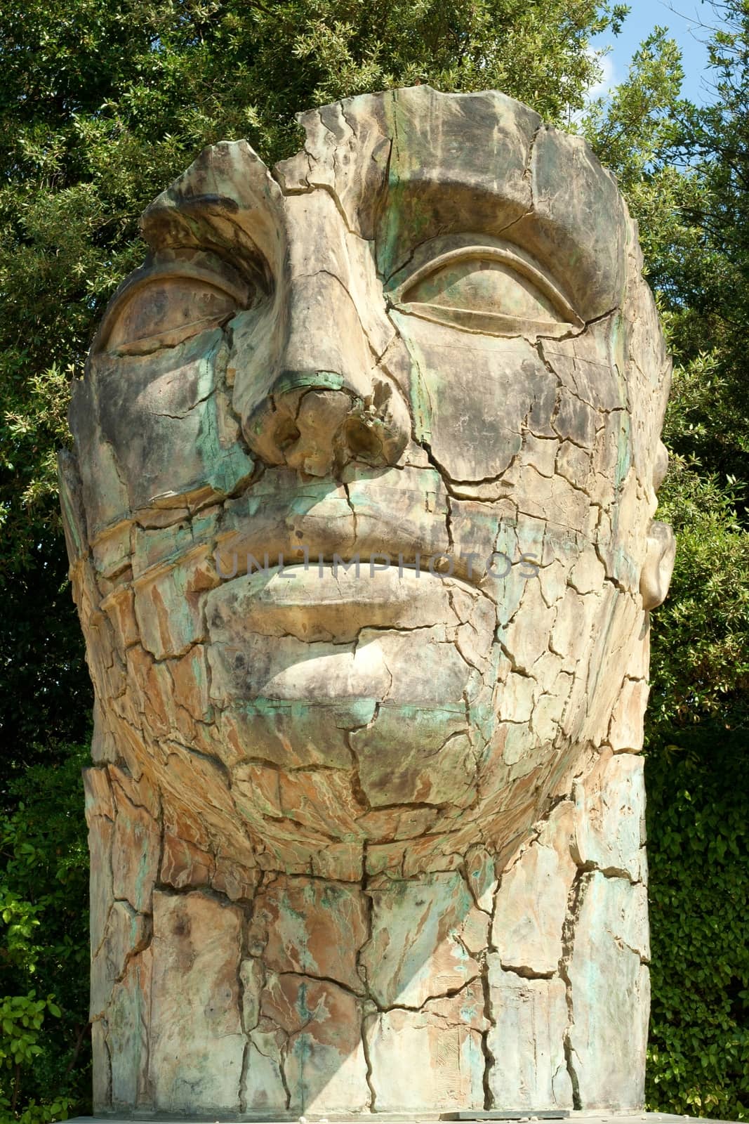 Statue from Boboli Gardens, Florence, Italy