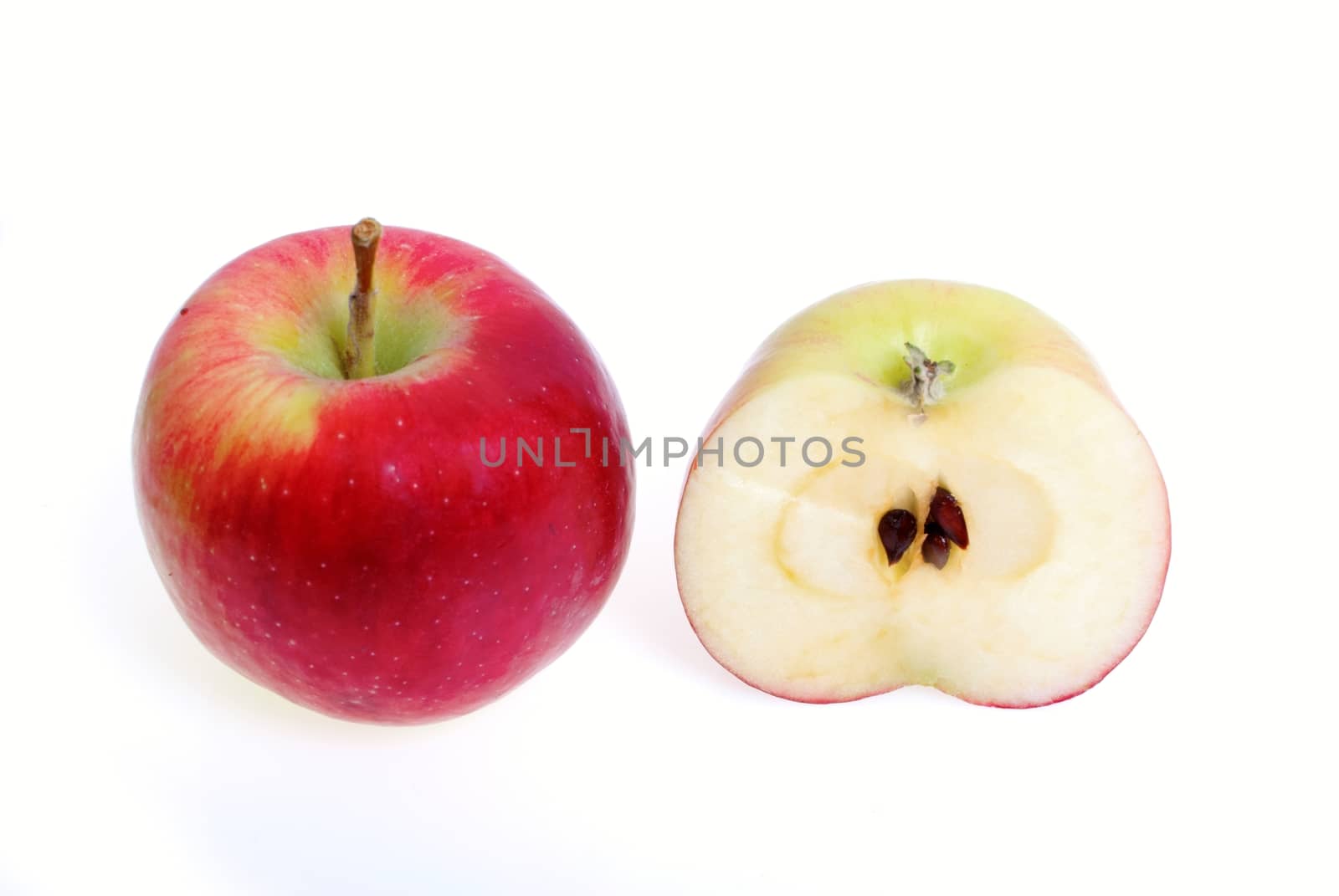 Apples isolated