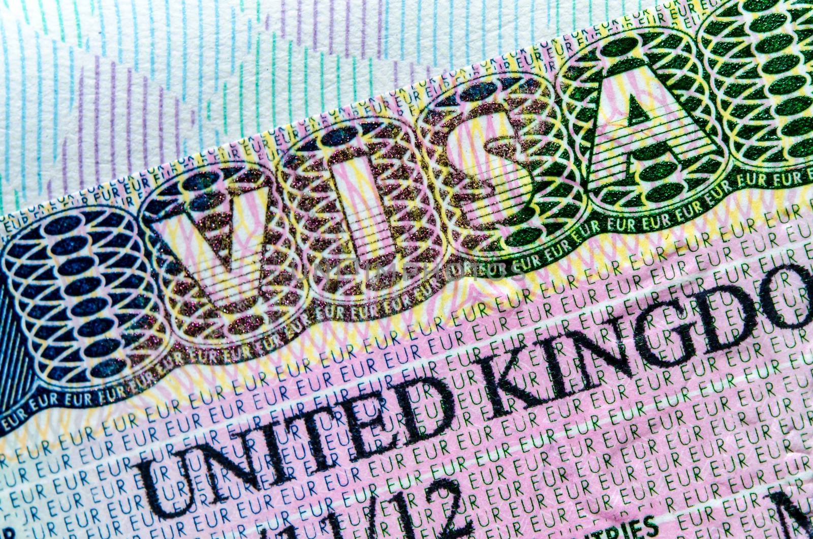 A close up shoot visa UK.