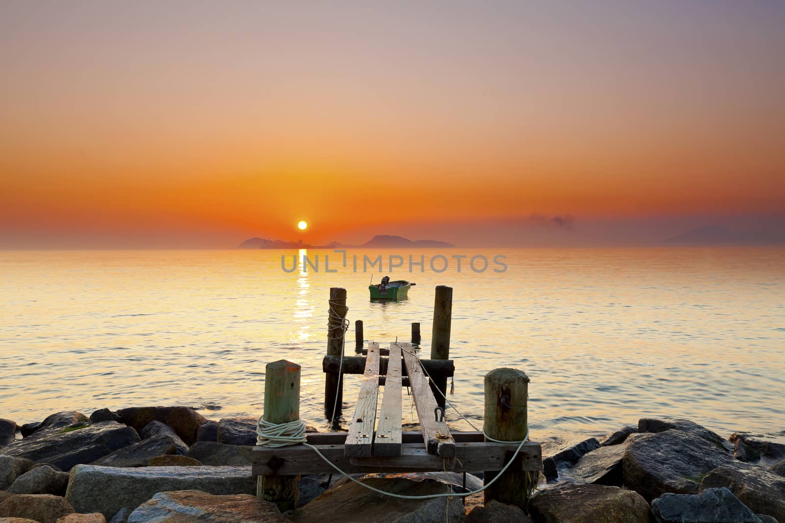 Jetty sunset